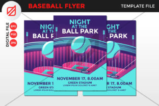 Baseball Flyer Template V5: A Versatile Design Tool for Creators and Businesses