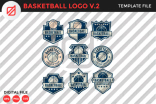 Basketball Logo Template V.2: A Powerful Tool for Modern Branding and Creative Projects