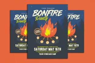 Bonfire Event Party Design: A Comprehensive Guide to PSD Files for Print