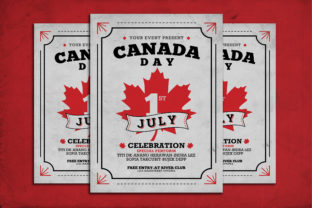 Canada Day Flyer Design