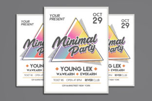 Minimal Party Flyer Design: A Guide to Creating Professional Print Materials
