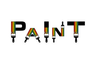 Paint Typography Logo: A Creative Fusion of Art and Branding