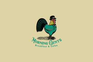 Powerful Branding Starts with Morning Gents Logo Template