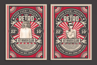Retro Music Show Flyer: A Timeless Design for Modern Print Needs