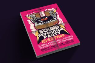 Sound Revolution Party Design Template